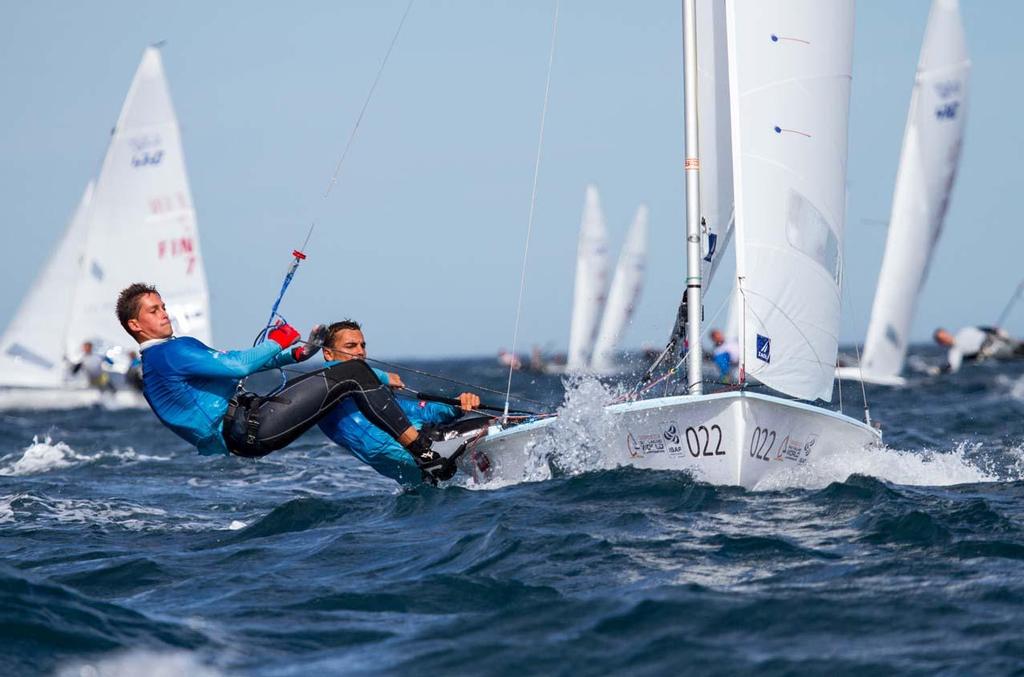 Jordi XAMMAR and Joan HERP (ESP44) - 2014 470 Men and Women World Championship © Nikos Alevromytis / Alen Photography http://www.alen.gr